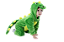 Macacão Bebê Dinossauro Pijama Plush Verde - Imagem 1