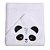 Toalhão De Banho Com Capuz Bordado Panda 1,10mx80cm Papi - Imagem 1