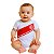 Body Bebê Internacional Jogo Faixa Vermelha Oficial - Imagem 1