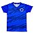 Camiseta Cruzeiro Infantil Azul Faixas Oficial - Imagem 1