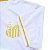 Camiseta Santos Infantil Premium Branca Oficial - Imagem 4