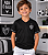 Camiseta Atlético MG Infantil Estampa Prateada Oficial - Imagem 1