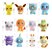 Box Com 12 Bonecos Pokémon Face + Pokébola Muda Rosto - Imagem 5