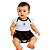 Body Vestido Corinthians Bebê Oficial Torcida Baby - Imagem 1