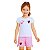Conjunto Infantil Flamengo Rosa Oficial - Torcida Baby - Imagem 1