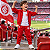 Calça Infantil Internacional Vermelha Flanelada Oficial - Imagem 2