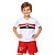Uniforme São Paulo Bebê Infantil Juvenil 2 Peças Oficial - Imagem 1