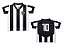 Camiseta Infantil Botafogo Listrada Torcida Baby - Imagem 1