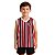 Camiseta Infantil São Paulo Regata Listrada Oficial - Imagem 1