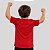 Camiseta Infantil São Paulo Rajada Vermelha Oficial - Imagem 2