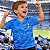 Camiseta Infantil Grêmio Rajada Azul Oficial - Imagem 1