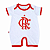 Macacão Bebê Flamengo Manga Curta 100% Algodão Oficial - Imagem 2