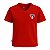 Camiseta Infantil São Paulo Vermelha Gola V Oficial - Imagem 2