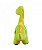 Pelúcia Bebê Dinossauro Verde Bordado 32cm - Imagem 4