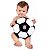 Almofada com Formato de Bola Corinthians Bebês Oficial - Imagem 1