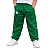 Calça Palmeiras Infantil Juvenil Verde Flanelada Oficial - Imagem 1
