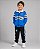 Agasalho Infantil Grêmio Conjunto de Frio Microfibra Oficial - Imagem 1
