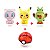 Box Com 3 Bonecos Pokémon Face + Pokébola Muda Rosto - Imagem 2
