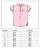 Camisa Infantil Santos Rosa Gola Polo Oficial - Imagem 5