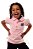 Camisa Infantil Santos Rosa Gola Polo Oficial - Imagem 1
