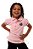Camisa Infantil Santos Rosa Gola Polo Oficial - Imagem 2