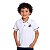 Camisa Polo Infantil Santos Branca Oficial - Imagem 1