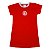 Vestido Infantil Internacional Tubinho Vermelho Oficial - Imagem 1
