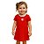 Vestido Infantil Internacional Tubinho Vermelho Oficial - Imagem 1