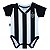 Body Bebê Atlético MG Jogo Listrado Oficial - Imagem 3