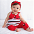 Conjunto Bebê Flamengo Bata e Calça Legging Oficial - Imagem 1