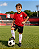 Conjunto Infantil Flamengo Uniforme Artilheiro Oficial - Imagem 1