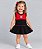 Vestido Infantil Flamengo Regata Oficial - Imagem 1
