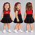 Vestido Infantil Flamengo Regata Oficial - Imagem 2