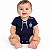 Body Bebê Atlético MG Retrô Vintage Preto Oficial - Imagem 1