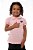 Camisa Infantil São Paulo Polo Rosa Oficial - Imagem 1