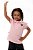 Camisa Infantil São Paulo Polo Rosa Oficial - Imagem 2