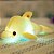 Golfinho de Pelúcia Almofada Com Luz Led Colorido 32cm - Imagem 7