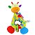Girafinha Atividades Bebê Chocalho e Mordedor Colorido - Imagem 1