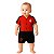 Macacão Bebê Flamengo Curto Artilheiro Oficial - Imagem 1