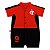 Macacão Bebê Flamengo Curto Artilheiro Oficial - Imagem 2