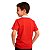 Camisa Infantil São Paulo Polo Listrada Retrô Oficial - Imagem 2