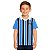 Camisa Infantil Grêmio Polo Listrada Retrô Oficial - Imagem 1