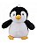 Pelúcia Pinguim Em Pé 18cm Fofo e Encantador - Imagem 1