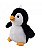 Pelúcia Pinguim Em Pé 18cm Fofo e Encantador - Imagem 2