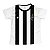 Camisa Infantil Atlético MG Baby Look Listrada Oficial - Imagem 1