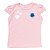 Camisa Infantil Cruzeiro Baby Look Rosa Oficial - Imagem 1