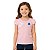 Camisa Infantil Cruzeiro Baby Look Rosa Oficial - Imagem 1