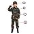 Fantasia Infantil Juvenil Militar Soldado Camuflada - Imagem 2