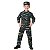 Fantasia Infantil Juvenil Militar Soldado Camuflada - Imagem 1