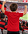 Camiseta Infantil Flamengo Rajada Vermelha Oficial - Imagem 2